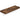 Raft de perete suspendat plutitor, MDF, sistem montare inclus, 80x20x4cm, vintage maro