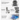 Scaun egonomic, plasa mesh, gri