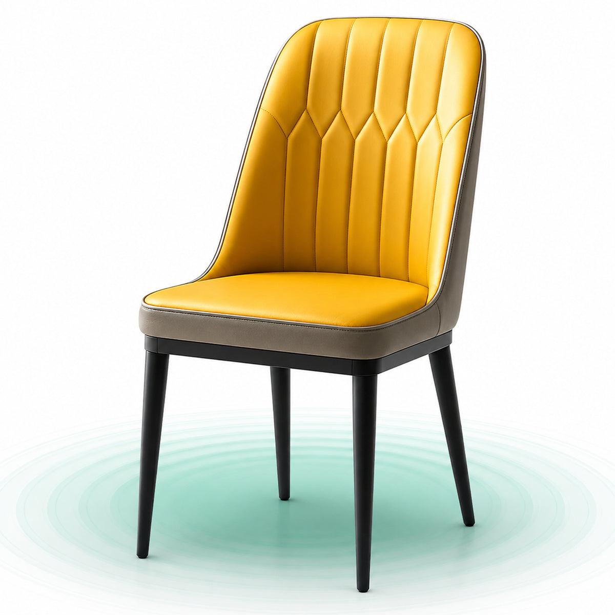 Scaun de Dining Modern Bucatarie, Spate, solduri, Galben