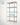 Set 2 rafturi depozitare, otel ranforsat si MDF E1, polite reglabile, 90x40x180 cm, argintiu