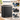 SONGMICS Cos de gunoi din inox cu 2 compartimente colectare selectiva, cu galeti interioare, 2x15litri, negru