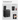 SONGMICS Cos de gunoi din inox cu 2 compartimente colectare selectiva, cu galeti interioare, 2x15litri, negru