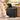 SONGMICS Cos de gunoi din inox cu 2 compartimente colectare selectiva, cu galeti interioare, 2x15litri, negru
