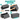 SONGMICS Taburet pliabil cu sezut moale, spatiu de depozitare, maxim 300kg, 76x38x40cm, gri inchis