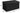 Taburet pliabil cu sezut moale, spatiu de depozitare 80litri, maxim 300kg, 76x38x38cm, negru
