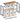 VASAGLE Cos de rufe, 3 compartimente, saci de rufe detasabili, raft, cadru metalic, 3x38L, 93x33x72 cm, maro rustic si n