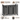 VASAGLE Cos de rufe, 3 compartimente, saci de rufe detasabili, raft, cadru metalic, 3x38L, 93x33x72 cm, negru