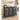 VASAGLE Cos de rufe, 3 compartimente, saci de rufe detasabili, raft, cadru metalic, 3x38L, 93x33x72 cm, negru