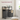 VASAGLE Cos de rufe, cu 2 saci detasabili, 2 rafturi, capacitate de 46L per sac, 73x33x92cm , negru si gri