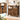 VASAGLE Dulap baie baza lavoar, cu 2 usi, 2 rafturi, 60x30x60 cm, maro rustic