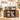 VASAGLE Dulap baie baza lavoar, cu 2 usi, 2 rafturi, 60x30x60 cm, maro rustic