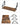 VASAGLE Raft de perete, set 3 bucati de 30, 35 si 40 cm, 2 moduri de montare, maro rustic si negru