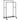 SONGMICS Suport pentru haine, cu raft si sine de agatat duble, cadru metalic, cu roti, 59x100x162cm, industrial, negru