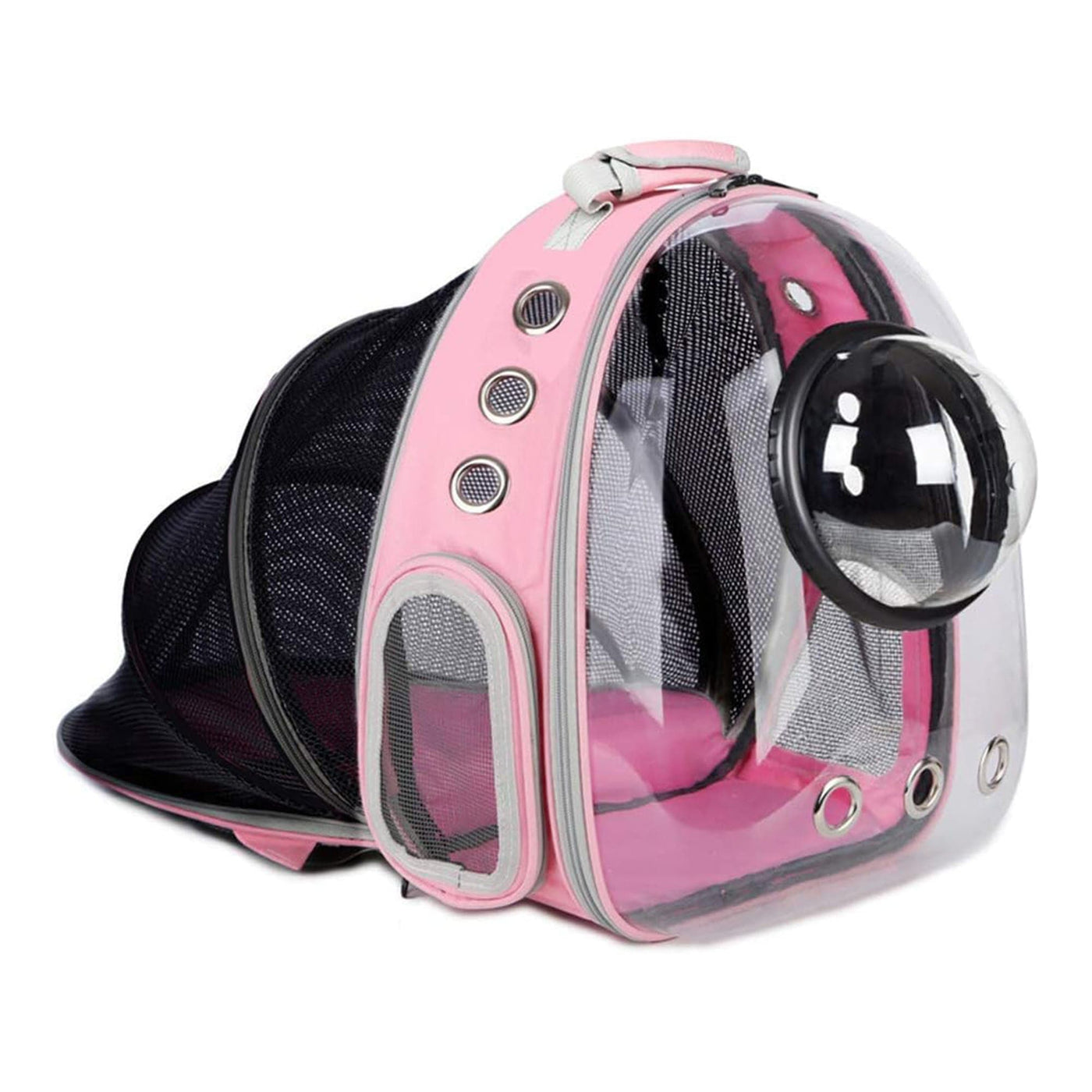 Rucsac Transparent Extensibil pentru Pisici si Caini de Talie Mica - Imagine 1