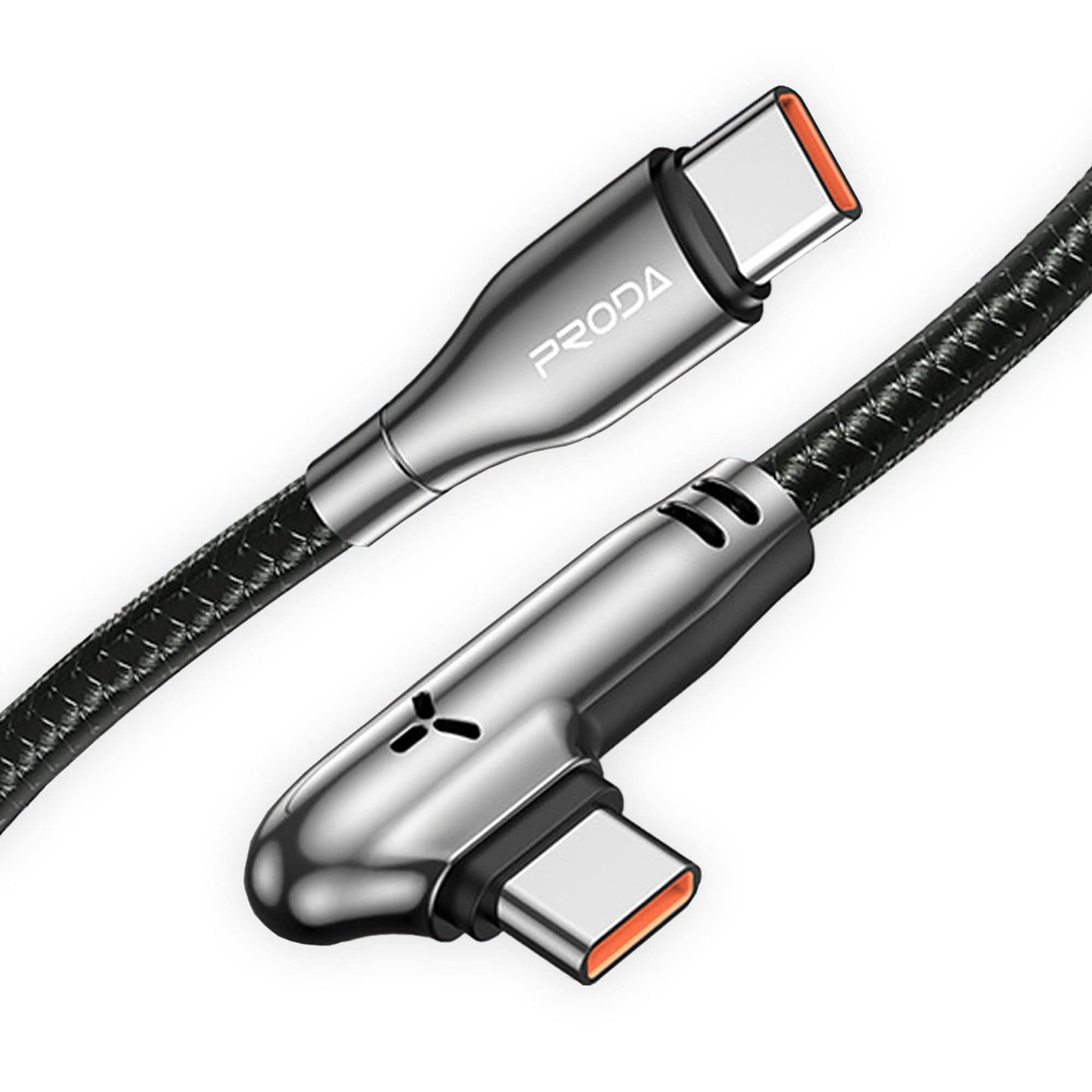Cablu de Incarcare si Transfer de Date, USB-C la Type-C, 60W, Negru - Imagine 1