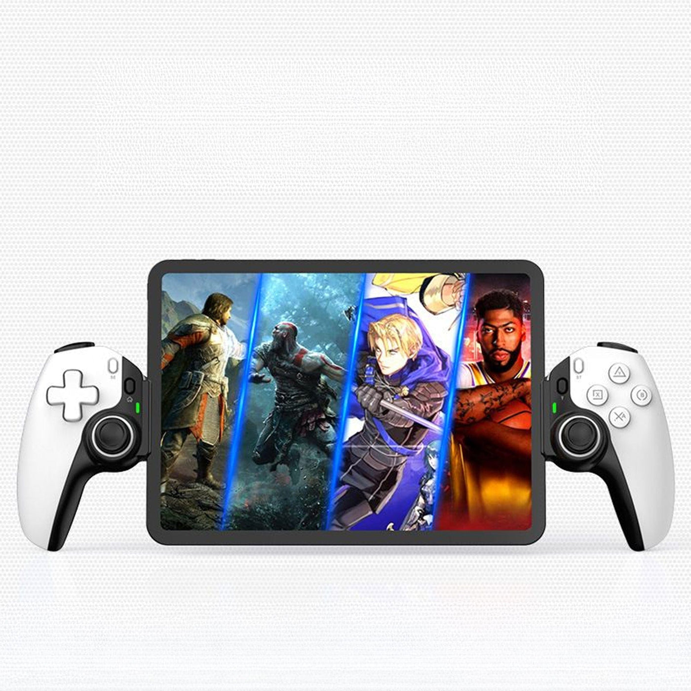 Controller Gaming Wireless Timebox, Hall Joystick, Bluetooth, Alb - Imagine 1