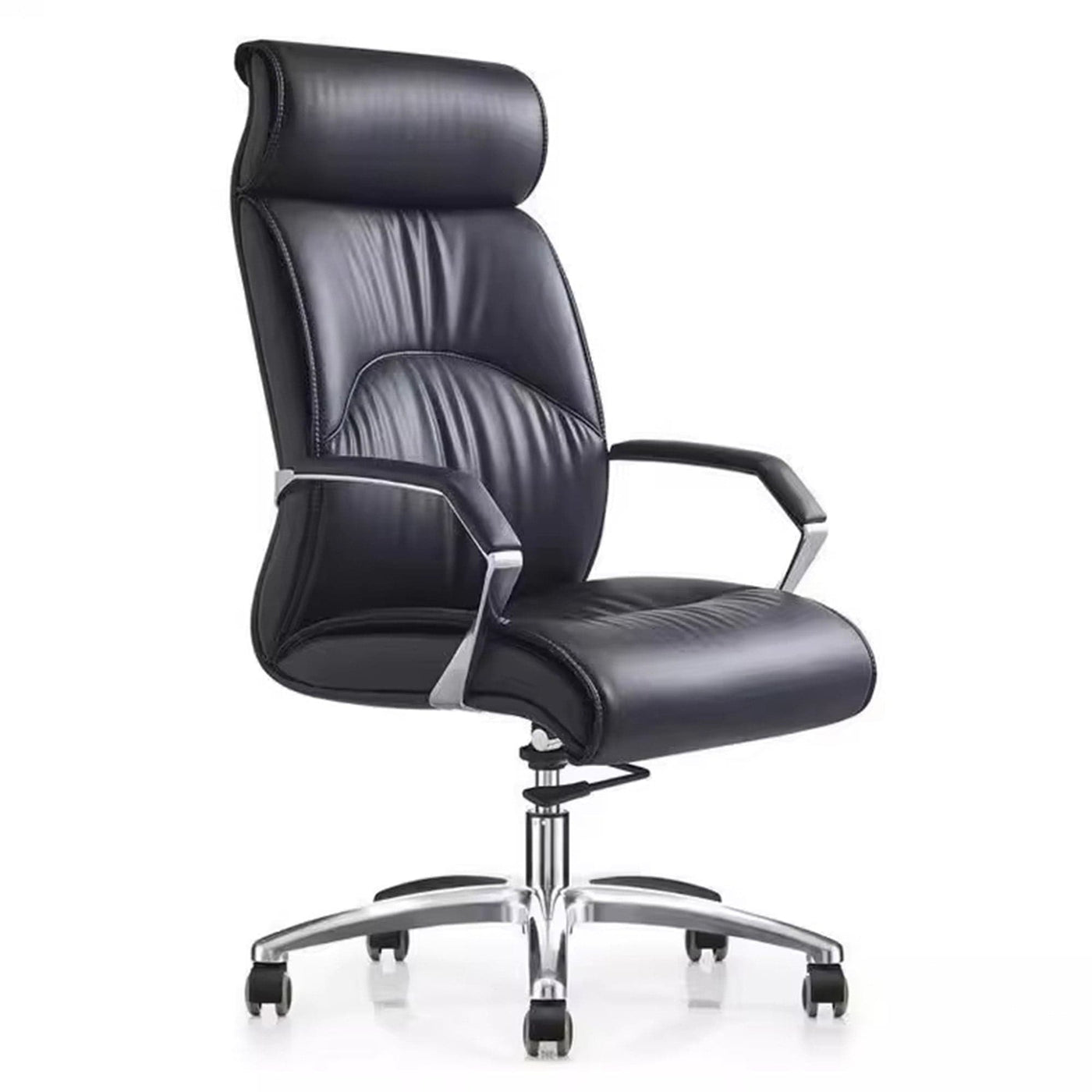 Scaun ergonomic de birou Timebox, 360°, home office sau spatii comerciale, Negru - Imagine 1