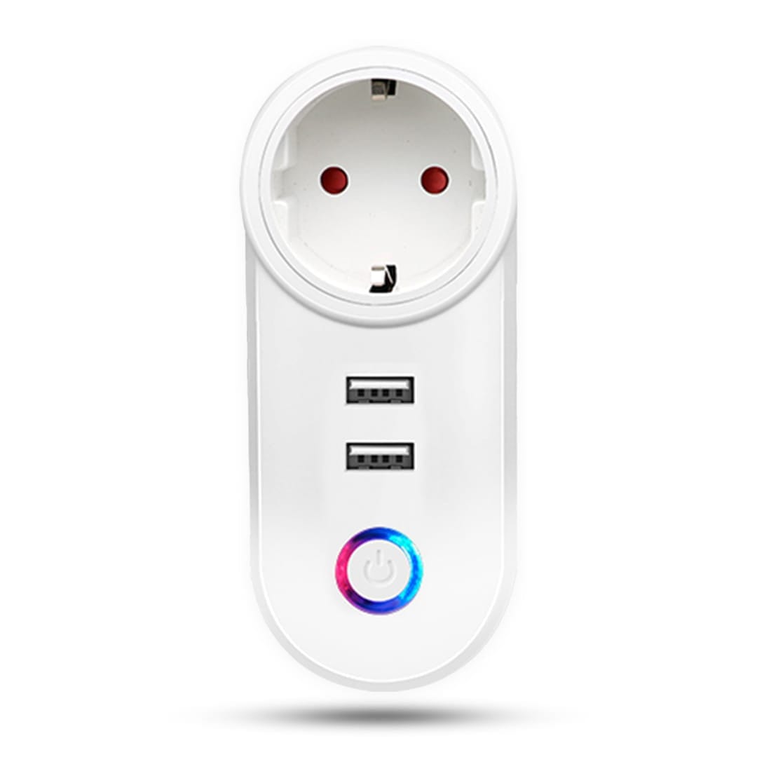 Priza Smart Wireless, x 2 USB - Imagine 1
