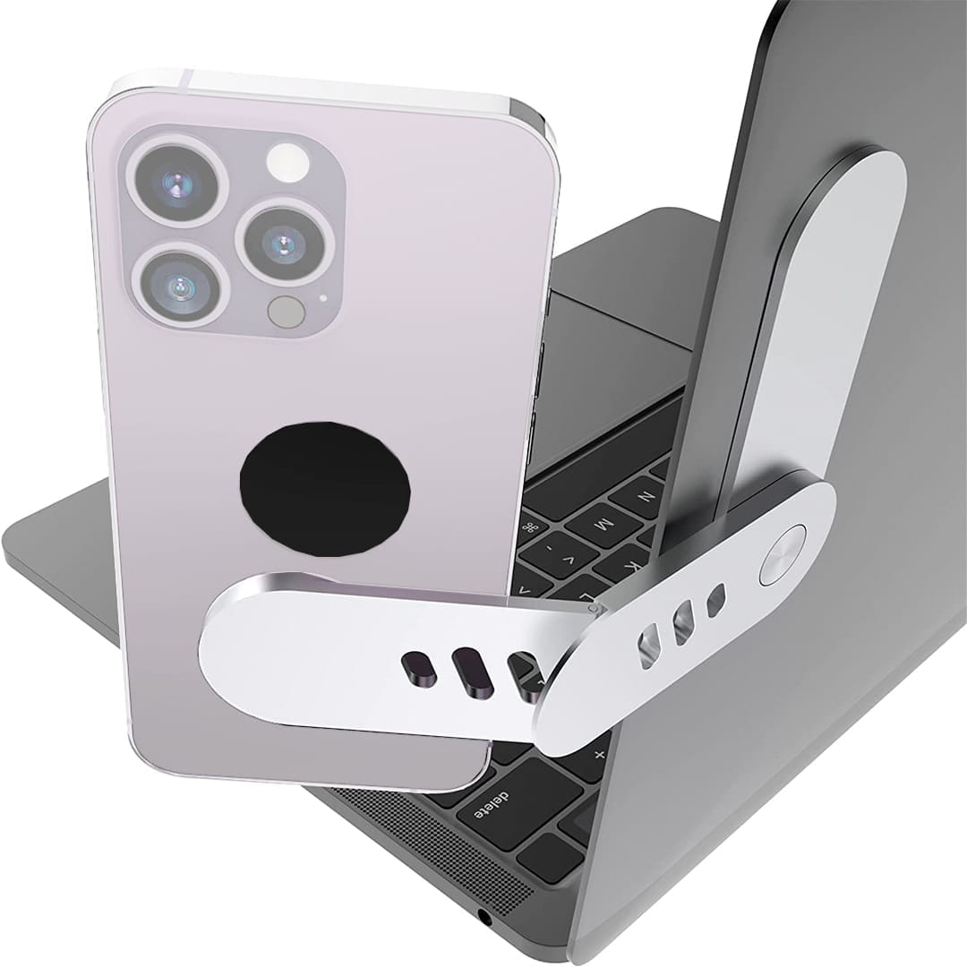 Suport de telefon magnetic pentru laptop / desktop - Imagine 1
