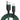 Cablu Date si Incarcare Rapida Timebox, QC 3,0, Lighting, 1,2m, Nilon, LED, Verde