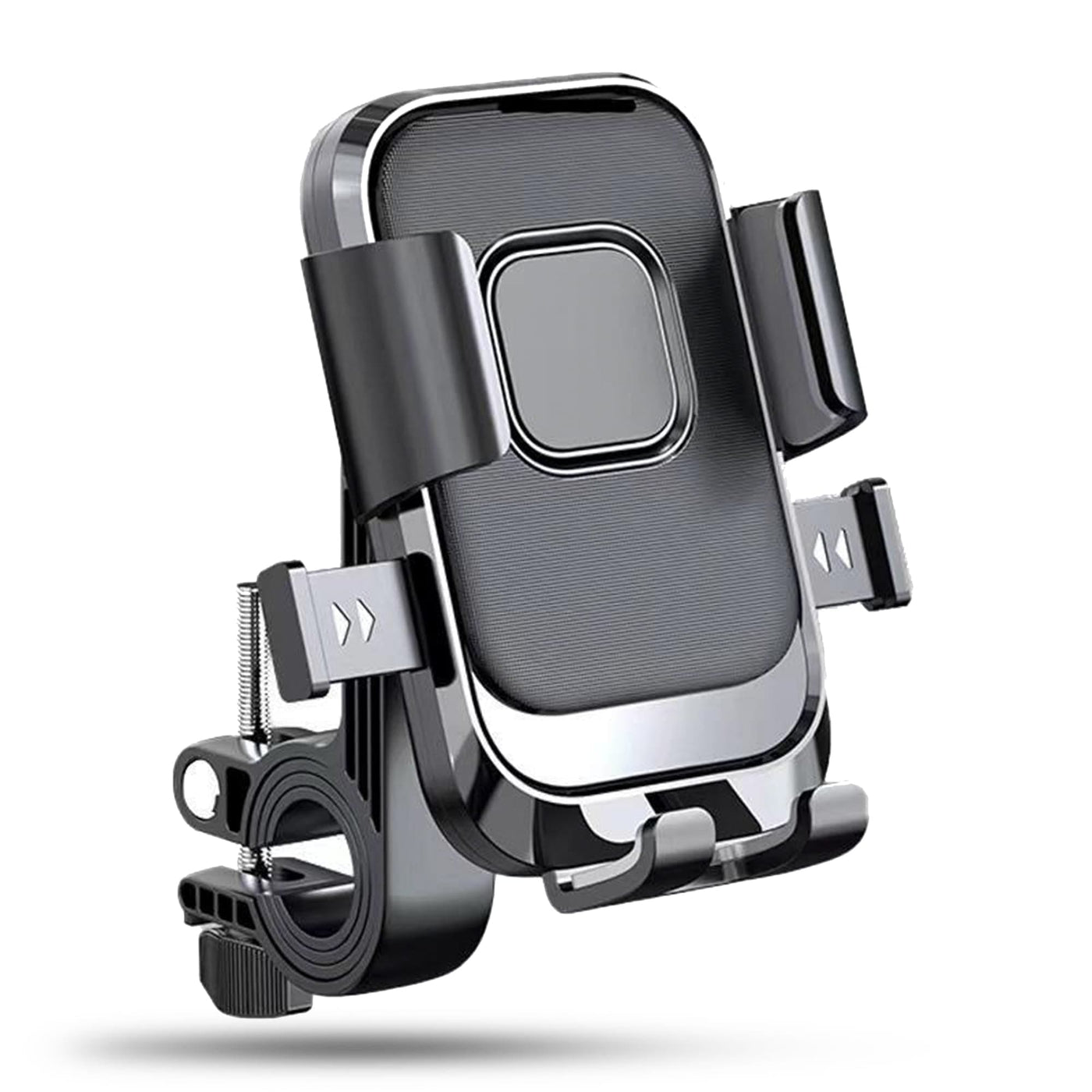 Suport husa telefon Timebox, iPhone, trotineta electrica, Samsung, Huawei, Negru - Imagine 1