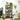 VASAGLE Biblioteca cu rafturi deschise, 8 compartimente, design industrial, 80x33x149cm, maro retro si negru