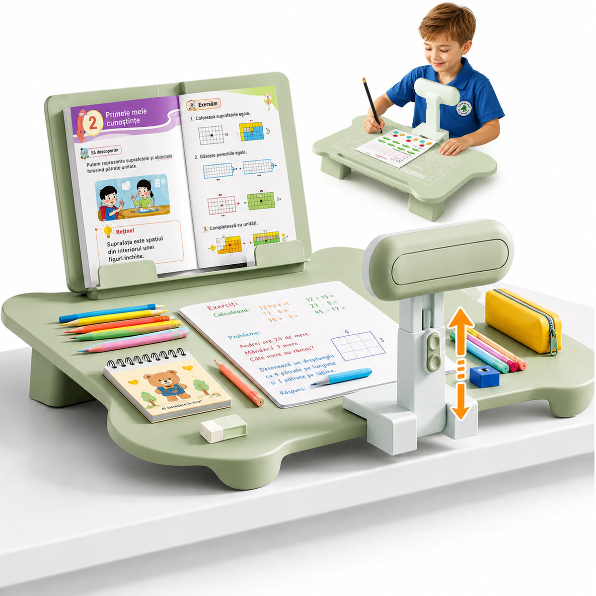 Corector Postura Copii Timebox 3-in-1, Verde