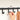 VASAGLE Cuier de perete cu raft de depozitare, 5 carlige, 30x80x27 cm, maro rustic