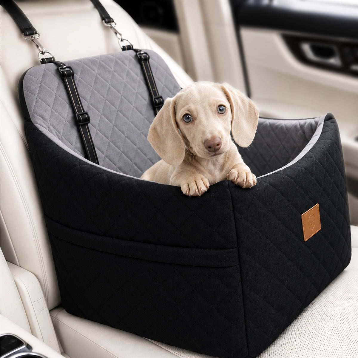 Scaun Auto Timebox pentru Animale, Lavabil, 47x47x45 cm