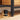 VASAGLE Biblioteca cu rafturi deschise, 8 compartimente, design industrial, 80x33x149cm, maro retro si negru