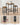 VASAGLE Set masa si scaune de bar, masa 60x60x90cm si 2 scaune 30x40x65cm, stil industrial, maro rustic