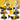 Set 6 in 1 Masini de Jucarie Timebox – Jucarie STEM de Asamblat Vehicule de Constructii, Demontabile Buldozer, Betoniera, Buldoexcavator, Camion, Excavator, Compactor, Surubeltnia, Cutie de depozitare pentru Copii +3 Ani, Galben