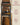 VASAGLE Masuta ingusta cu priza si porturi de incarcare USB, 3 rafturi, 45x18x58 cm, maro rustic