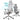 Scaun Ergonomic de Birou, Reglaj Inaltime si Brate 2D/3D, Gri