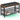 Banca pentru hol, cu raft suport de pantofi, sezut captusit imitatie piele, design industrial, 30x80x48cm, negru cu maro