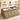bancheta pliabila cu spatiu de depozitare 110x38x38 cm, MDF si material textil, capacitate 300 kg, maro camel