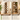 Biblioteca tip copac cu 8 rafturi, PAL, 50x25x141,5 cm, maro rustic