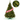 Brad artificial de Crăciun Bucegi, verde clasic, 220 cm, cu suport