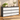Comoda cu 6 sertare, PAL laminat, 100x35x57 cm, gri si alb