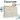 Comoda cu 7 sertare textile, cadru metalic si blat PAL, 98x29x85 cm, alb crem