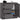Comoda JERRY cu 3 sertare si dulap cu rafturi, PAL laminat, 80x35x77 cm, gri grafit
