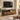 Comoda TV cu 2 sertare si 2 rafturi, cadru metalic, stil industrial, 120x40x50 cm, maro rustic