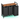 Cos de rufe cu 3 compartimente, saci detasabili, raft depozitare, cadru metalic robust, capacitate 3x38L, sortator de ru