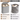 Cos de rufe textil, pliabil, cu 2 compartimente detasabile, 130L, 52x39x71 cm, gri