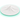 Covoras rotund sub bradul de Craciun, diametru 100 cm, alb