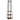 Cuier de haine cu 3 rafturi, suport cu carlige, din otel, 43x43x180 cm, stil industrial, maro rustic si negru