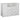 Comoda living, 120x45x85 cm, nuanta alba