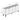 Comoda living cu efect de marmura, nuanta marmura/natur, 180x41x77,8 cm