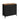 Dulap depozitare metalic cu 2 usi, raft reglabil, cadru otel, stil industrial, 80x40x76 cm, negru si maro rustic
