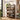 Dulap pantofi din MDF cu 3 usi basculante, pentru 15-24 perechi, 80x30x130cm, maro rustic